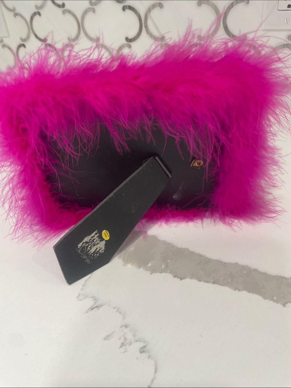Limited Too Hot Pink Feather Picture Frame - Picture 2 of 4